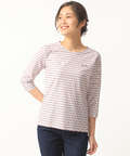 ツイルボーダーTシャツ