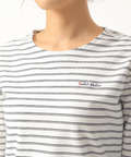 ツイルボーダーTシャツ