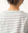 ツイルボーダーTシャツ