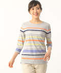スノーコットンボーダーTシャツ