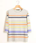 スノーコットンボーダーTシャツ