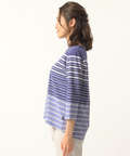 スノーコットンパネルボーダーTシャツ