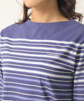 スノーコットンパネルボーダーTシャツ