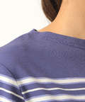 スノーコットンパネルボーダーTシャツ