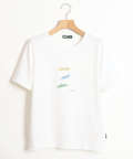 ペイント風プリントTシャツ【UV加工】