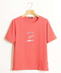 ペイント風プリントTシャツ【UV加工】
