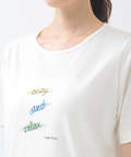 ペイント風プリントTシャツ【UV加工】