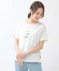 ペイント風プリントTシャツ【UV加工】