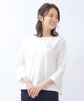 ワッペン ドロップショルダー Tシャツ【吸汗速乾】