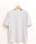 ワッペン クルーネック Tシャツ【吸汗速乾】