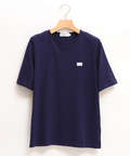 ワッペン クルーネック Tシャツ【吸汗速乾】