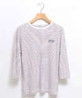 天竺 ボーダー Tシャツ【UV加工】