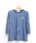 天竺 ボーダー Tシャツ【UV加工】
