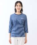 天竺 ボーダー Tシャツ【UV加工】