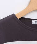 袖ボタン ボートネック Tシャツ【吸汗速乾】