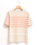 パネルボーダー Tシャツ【吸汗速乾】
