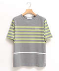 パネルボーダー Tシャツ【吸汗速乾】