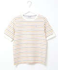 ジャガード ボーダー Tシャツ