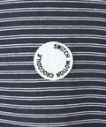 スノーコットン ボーダー Tシャツ【接触冷感】