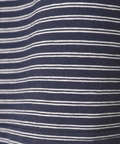 スノーコットン ボーダー Tシャツ【接触冷感】