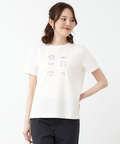 スノーコットン プリント Tシャツ【接触冷感】