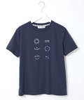 スノーコットン プリント Tシャツ【接触冷感】