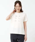 スノーコットン プリント Tシャツ【接触冷感】