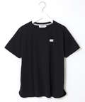 無地 切り替え クルーネック Tシャツ