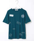 スムース ロゴ プリントTシャツ【接触冷感】