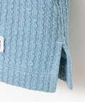 ケーブルジャカード クルーネック カットソー