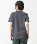 プレーティング天竺 裾ギャザー Tシャツ【接触冷感】