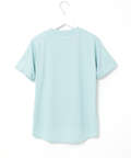 プレーティング天竺 裾ギャザー Tシャツ【接触冷感】