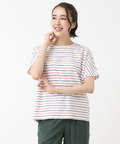 ロープ ジャカード ボーダー Tシャツ