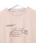 プレーティング天竺 モチーフプリント Tシャツ【吸汗速乾】