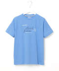 プレーティング天竺 モチーフプリント Tシャツ【吸汗速乾】