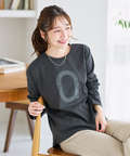 プレーティング天竺 リブ襟 Tシャツ