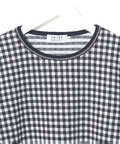 格子接結 ギンガムチェック Tシャツ