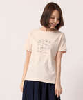 モチーフ半袖Tシャツ
