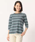 ボーダーTシャツ【UVカット】