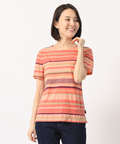 ボーダTシャツ【スノーコットン】