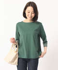 袖口刺繍Tシャツ