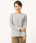 ワッフルクルーネックTシャツ
