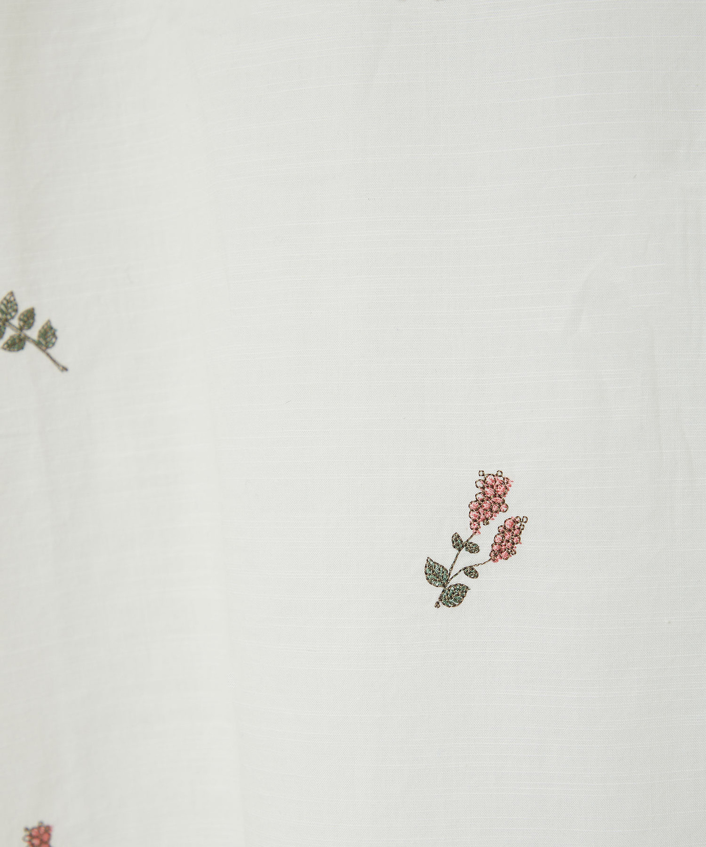 45R ダンガリー 花柄 刺繍 ブラウス R刺繍 レディース ダンガリー 刺繍 ブラウス通販 [0101-63122