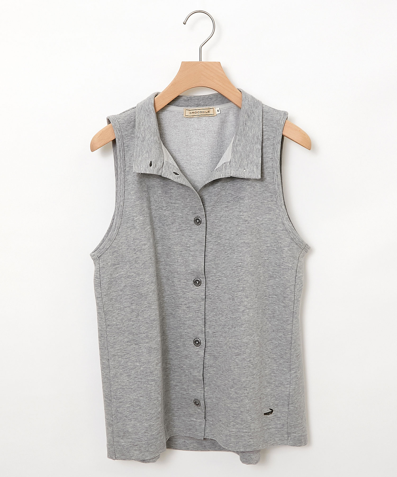 レディース ミニ裏毛 ハイネック ベスト通販 [0102-43205