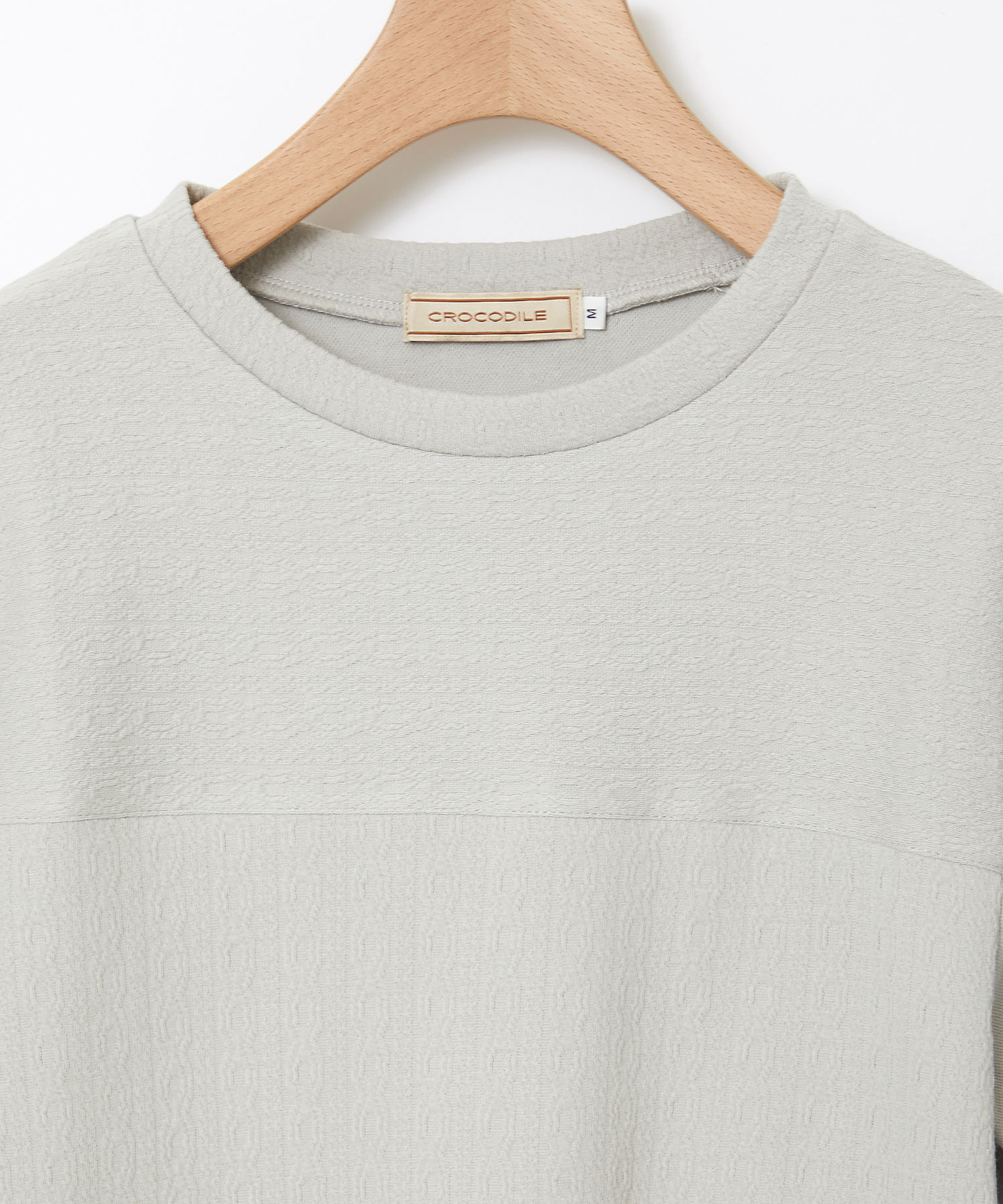 新品　定価26400円☆PGG ブリスタージャガード　フーディーカットソー S レディース ジャカード 切り替え カットソー通販 [0102-56205