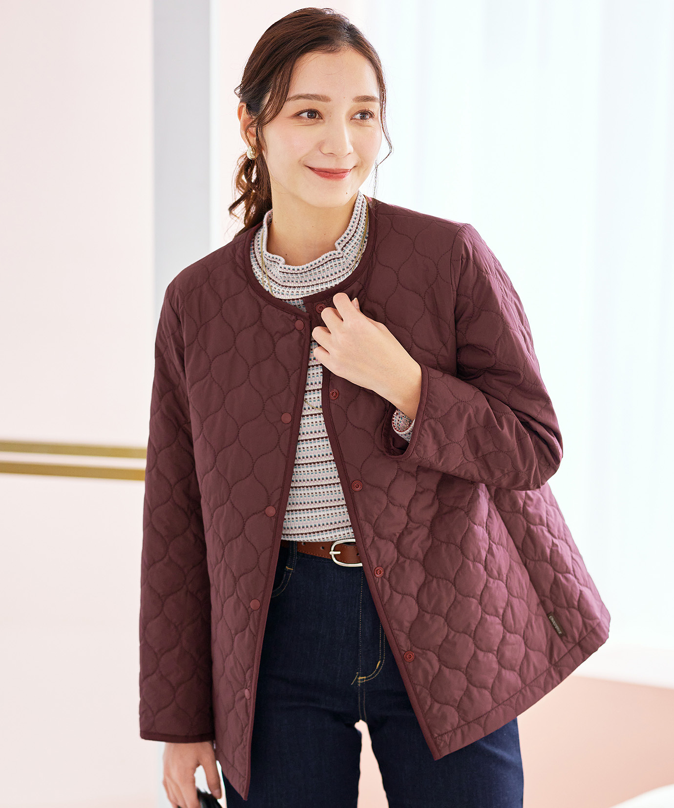 【超美品・定価24,200円】PW CIRCULUS 中綿キルティングジャケット 楽天市場】【PW CIRCULUS・ピーダブリュサーキュラス】【撥水