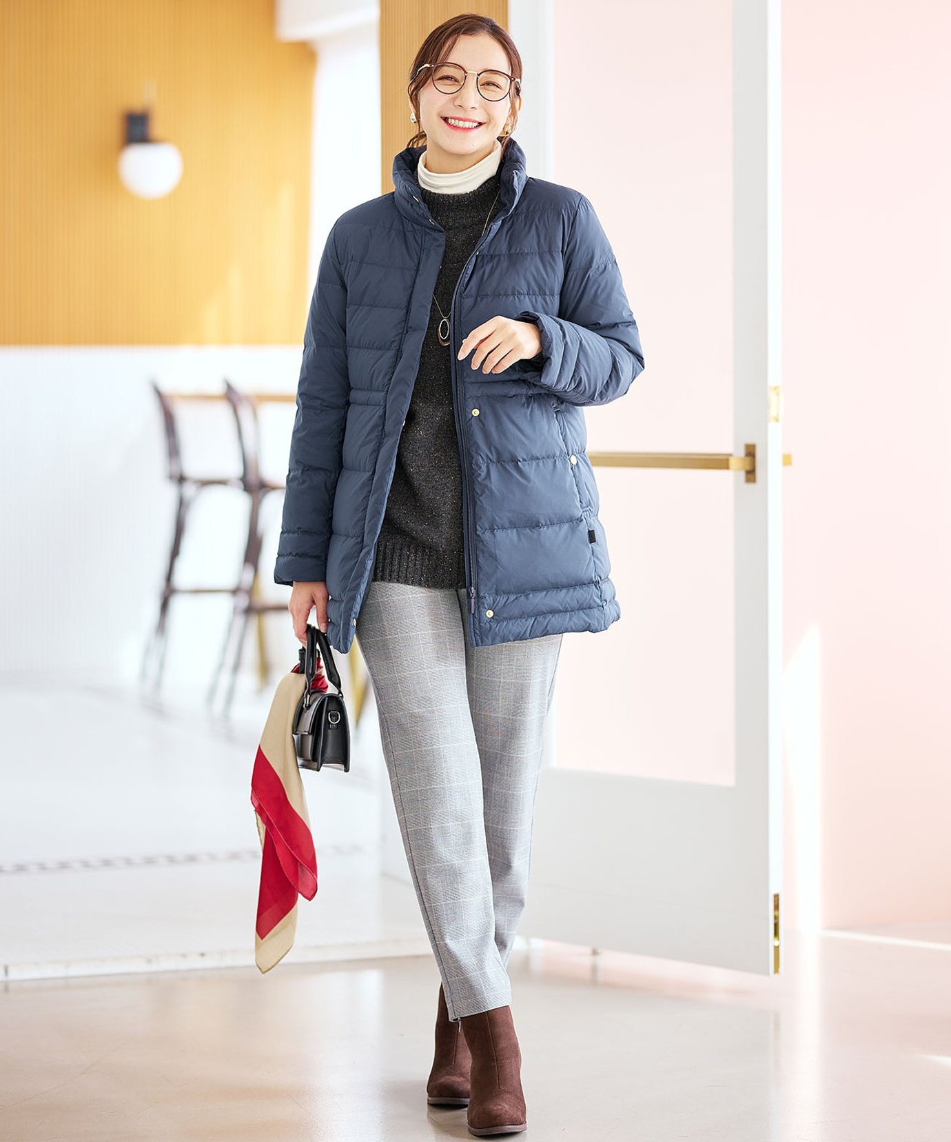 レディース ヴェール ダウンコート【撥水加工】通販 [0104-57403