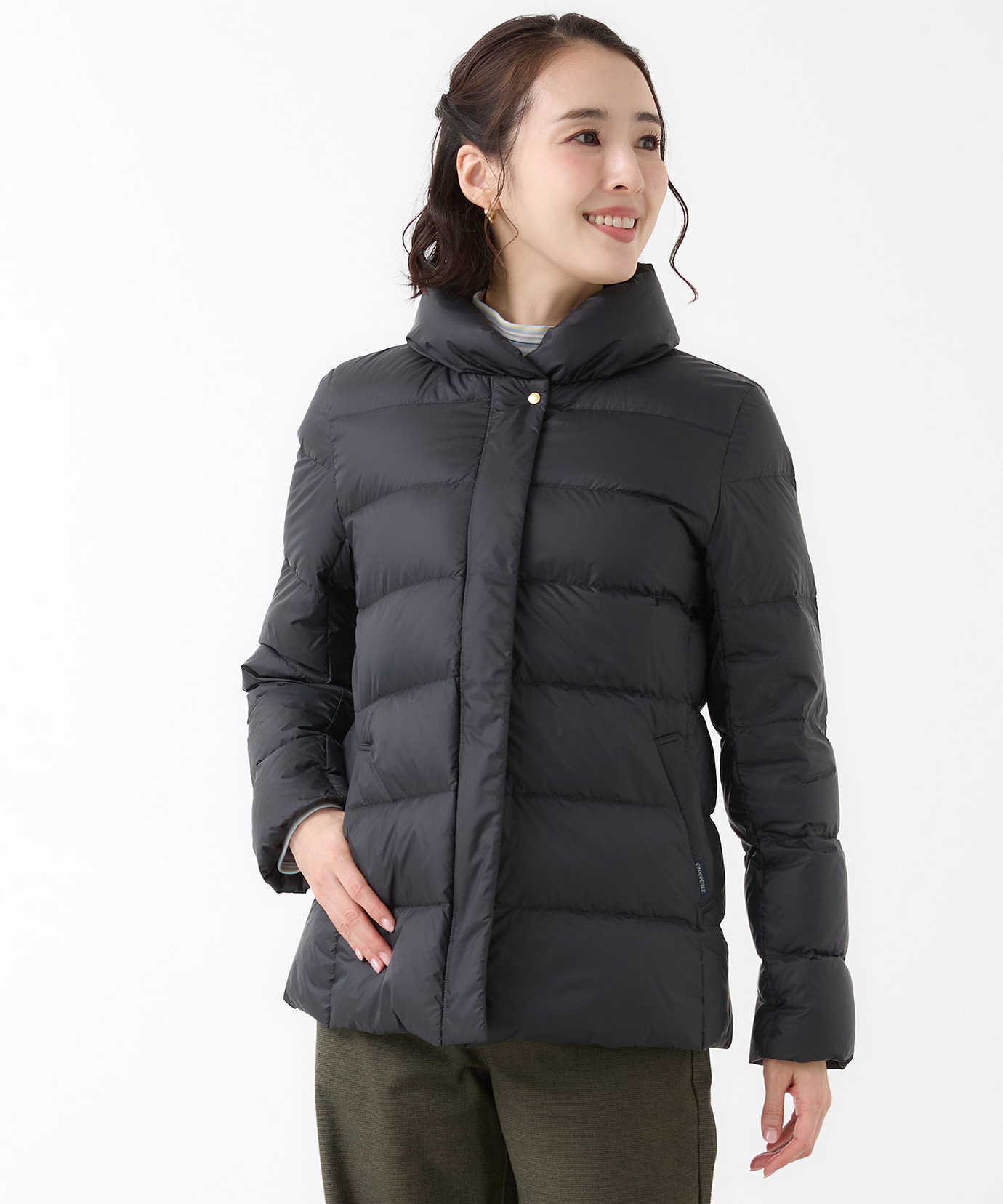 レディース ショート ダウン ジャケット【撥水加工】通販 [0104-58403