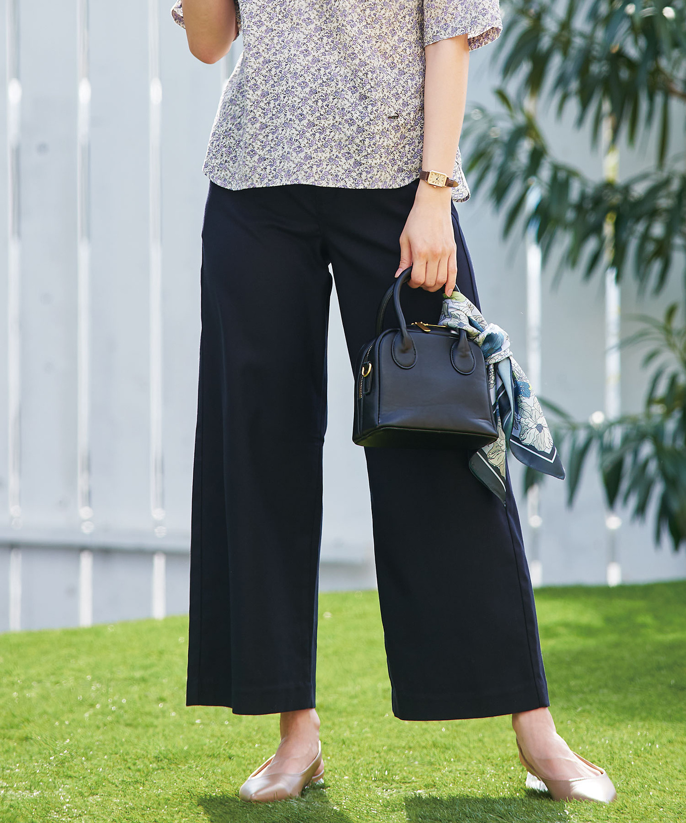 レディース ワイドシルエット マリン パンツ通販 [0105-51501