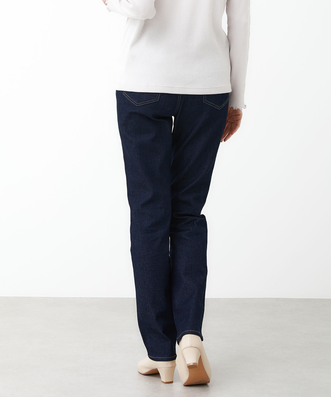 レディース ストレートシルエット デニム パンツ通販 [0105-51503